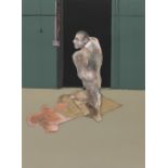 FRANCIS BACON (Dublin, 1909- Madrid, 1992)."Study for a Portrait of John Edwards", 1986.