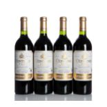 Four bottles Contino, Reserva 2001, Rioja.Category: Red wine.Limited and numbered edition of 239,154