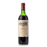 A bottle of Château Calon-Ségur Grand Cru Classe 1988, Saint-Estèphe, France.Category: red wine.75