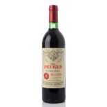 A bottle Petrus Grand Vin, 1982, Pomerol, France.Category: red wine.75cl.Level: C.1982 was a great