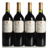 Four bottles Real de Asúa, Reserva 1999, Rioja.Category: Red wine. Level: A.The CVNE winery (