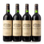 Four bottles Château Lafon-Rochet Grand Cru Classé 1997, Saint-Estèphe, France.Category: red wine.75