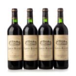 Four bottles Château Lafon-Rochet Grand Cru Classé 1997, Saint-Estèphe, France.Category: red wine.75