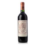 A bottle of Château Pichon Longueville, 1990, Pauillac, France.Category: red wine.75 cl.Level: B.The