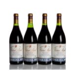 Four bottles of CVNE Viña Real, Gran Reserva 1995, Rioja.Category: Red wine.Level: B/C.75 cl.The