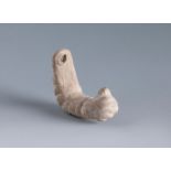 Right arm of an articulated doll. Smyrna, 3rd century BC.Terracotta.Provenance: Smyrna, 1895-1905.
