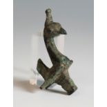 Animal representation. Islamic culture. AD 1000-1200.Bronze.Provenance: private collection,