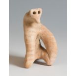 Animal figure. Mycenae, Greece, 1400-1200 BC.Terracotta.In a good state of preservation.