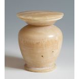 Khol vase. Egypt, 11th-12th Dynasty, 2055-773 BC.Alabaster.Provenance: private collection, France,