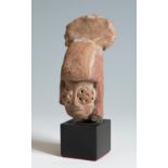 Head of the Tlatilco culture. Mexico, 1200-900 BC.Terracotta.Provenance:-Possibly collection of