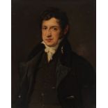 Spanish school; circa 1820."Portrait of a gentleman.Oil on canvas.It presents faults in the
