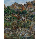 RAFAEL ZABALETA FUENTES (Quesada, Jaén, 1907 - 1960).El barranco del lobo ("The Wolf's Ravine").