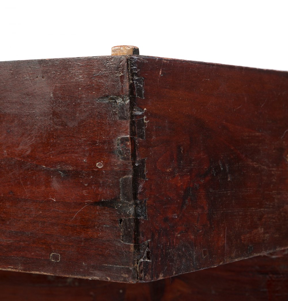 Pair of storage boxes. China, 19th century.Rosewood.They show marks of use and some faults.With - Image 4 of 7