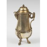 Milk jug in gilt silver. France. S. XIX. Louis XVI style. In gilt vermeil silver. Punches on the