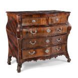 Important Mallorcan chest of drawers from the Carlos III period, mid 18th century.Jacaranda wood,