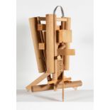 MARTÍ GUIXÉ (Barcelona, 1964)."Burn-me".Wood.Series of 205 pieces.Measurements: 70 x 45 x 45 cm.