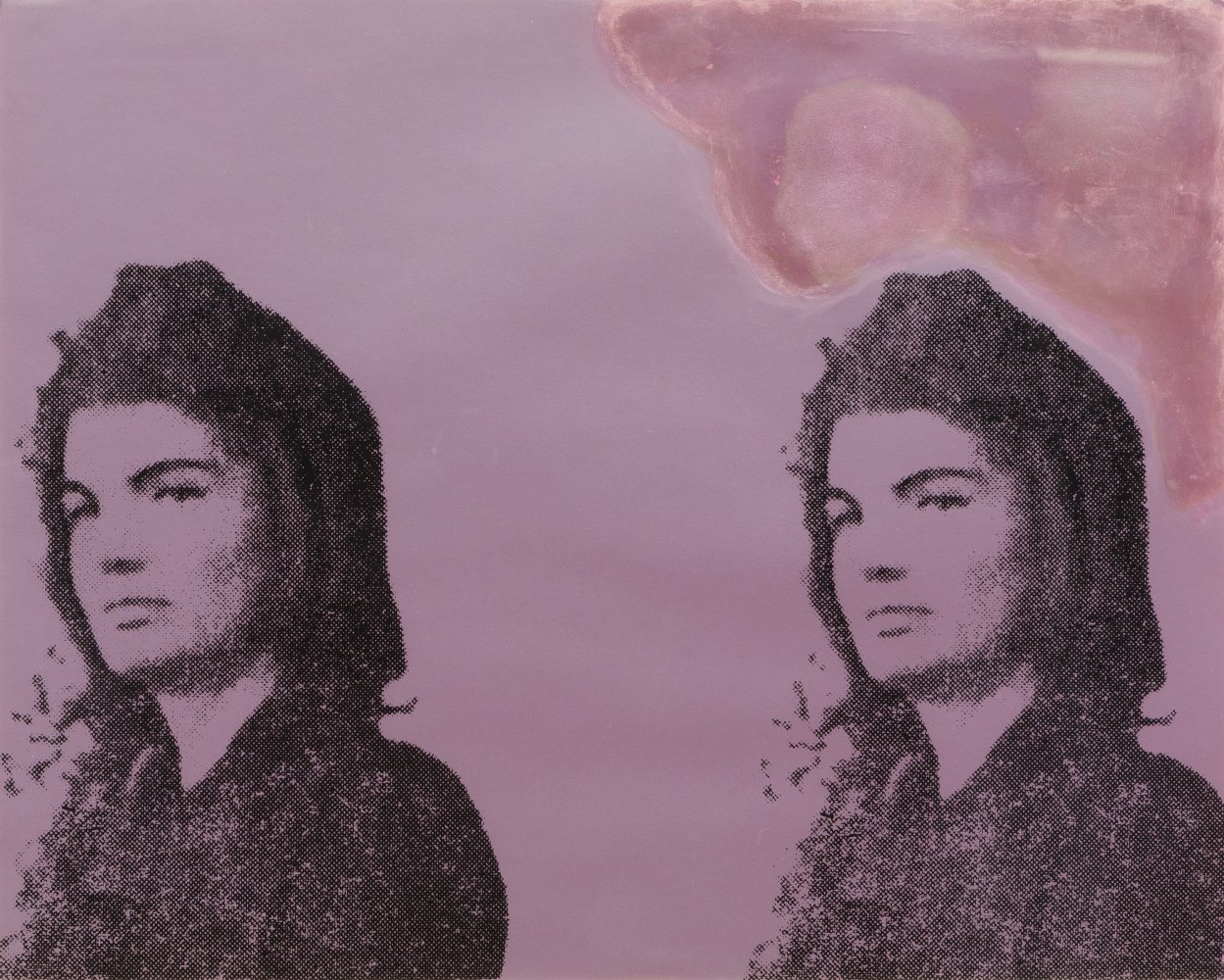 ANDY WARHOL (Pittsburgh, USA, 1928 - New York, USA, 1987)."Jackie Kennedy II", 1966.Silkscreen, copy