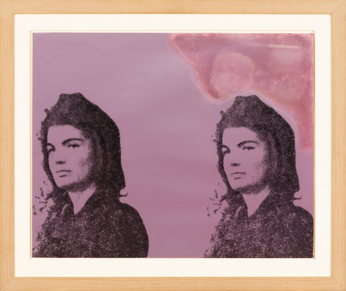 ANDY WARHOL (Pittsburgh, USA, 1928 - New York, USA, 1987)."Jackie Kennedy II", 1966.Silkscreen, copy - Image 4 of 5