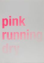 JOAO ONOFRE (Lisbon, 1976)"Pink running dry", 2005.Permanent marker on fabriano paper.With a label