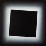 JOSÉ MARÍA YTURRALDE (Cuenca, 1942)."Black and white". Eclipses series, 1993 - 2012.Acrylic on