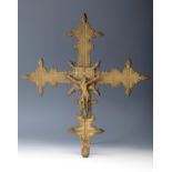 Processional cross. Castile, Catholic Monarchs, ca. 1500.
