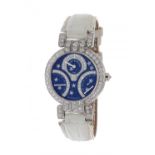 HARRY WINSTON Excenter Biretro Starlight watch, ref.200/UABI34WL.BD/00-SP1, for women. Unique piece,