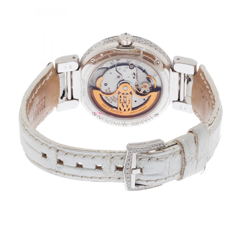 HARRY WINSTON Excenter Biretro Starlight watch, ref.200/UABI34WL.BD/00-SP1, for women. Unique piece, - Image 3 of 5