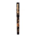 PILOT FOUNTAIN PEN, NAMIKI YUKARI ZODIAC HORSE.Chinese lacquer barrel with excellent quality and