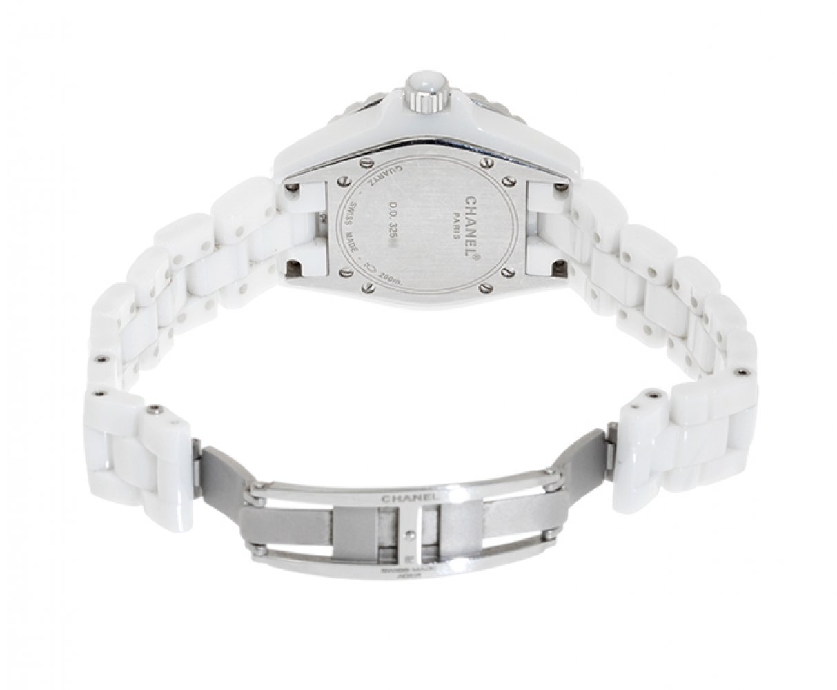 Watch CHANEL J12 Automatic, ref. H1628, for men/Unisex.In steel and white ceramic. Circular dial. - Image 4 of 4