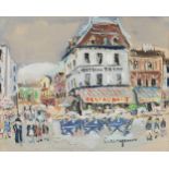 LUCIEN GENIN (Rouen, 1894 - Paris 1953).Untitled.Watercolour on paper.Signed in the lower right