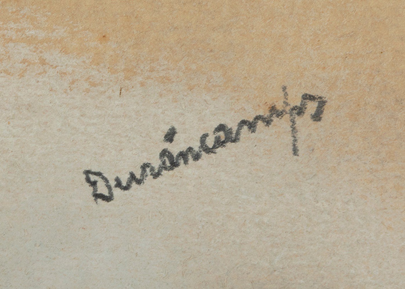 RAFAEL DURANCAMPS I FOLGUERA (Sabadell, 1891 - Barcelona, 1979)."View of Santiago".Pastel on paper. - Image 2 of 4