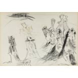 "BONIFACIO"; BONIFACIO ALFONSO GÓMEZ FERNÁNDEZ, (San Sebastián, 1934 - 2011).Untitled, 1989.Pencil