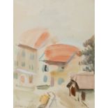 HERNANDO VIÑES SOTO, (Paris, 1904 - 1993).Untitled, 1931.Watercolour on paper.Signed and dated in