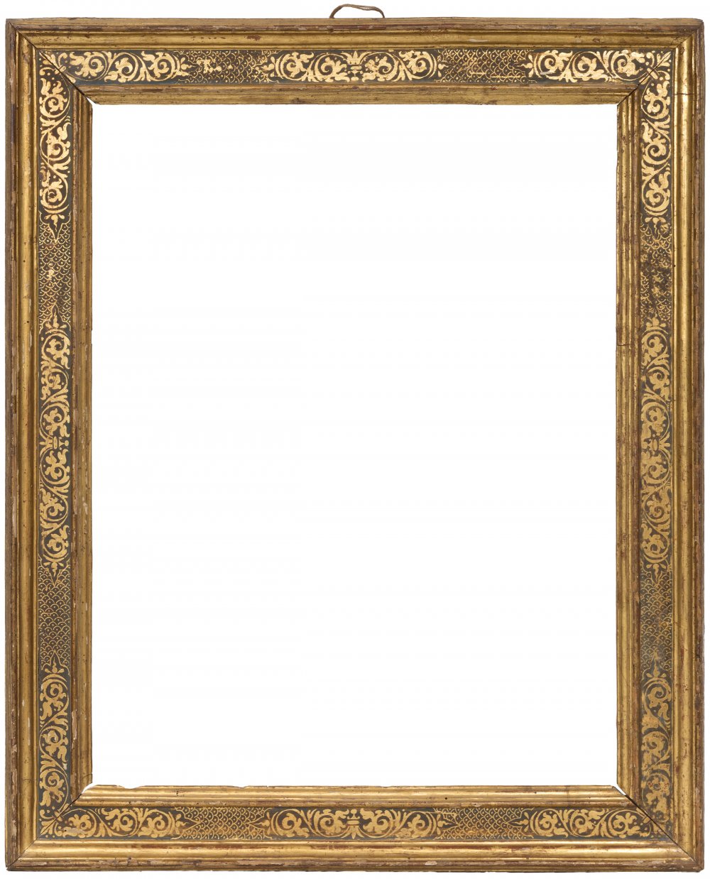 Frame; Italy, 16th century.Carved and stewed wood.Provenance: private collection conceived since the