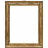 Frame; Italy, 16th century.Carved and stewed wood.Provenance: private collection conceived since the