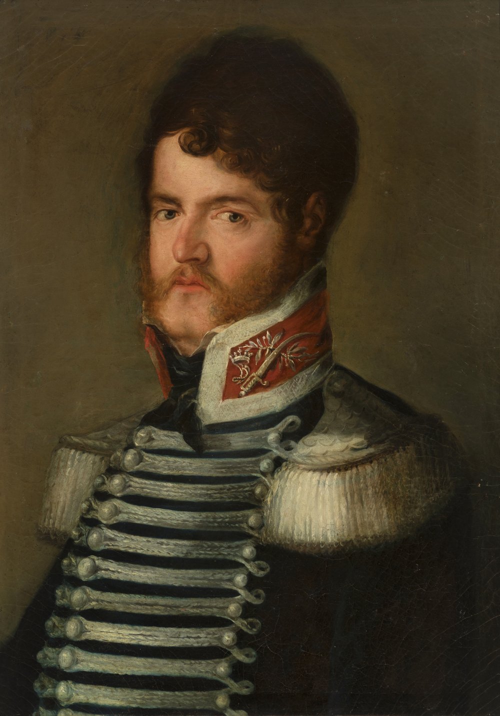 Attributed to AGUSTÍN ESTEVE (Valencia, 1753 - 1820)."Portrait of Don Genaro de Perellós y