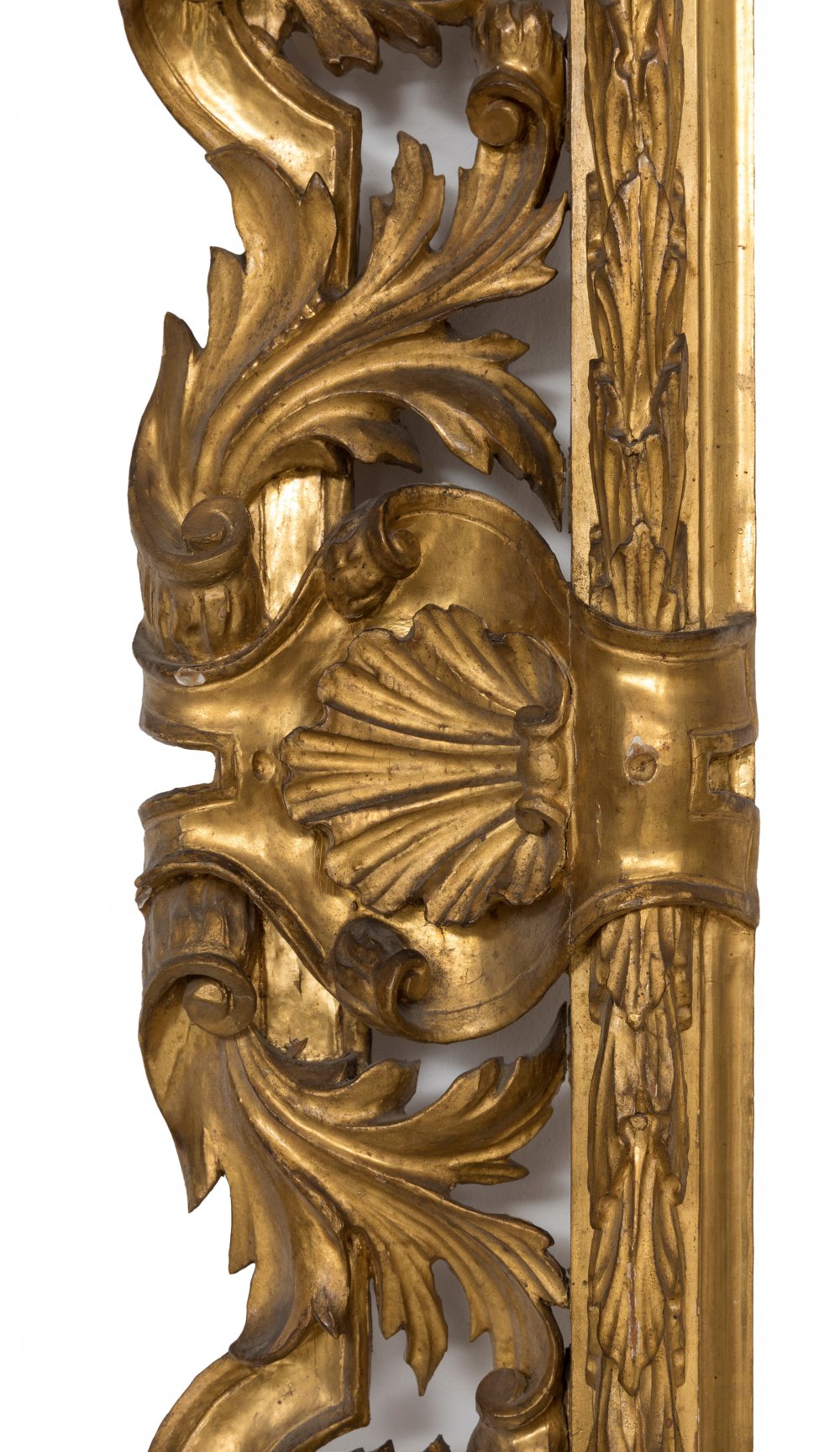 Frame; Italy, circa 1725.Carved and gilded wood.Provenance: private collection conceived from the - Image 5 of 6