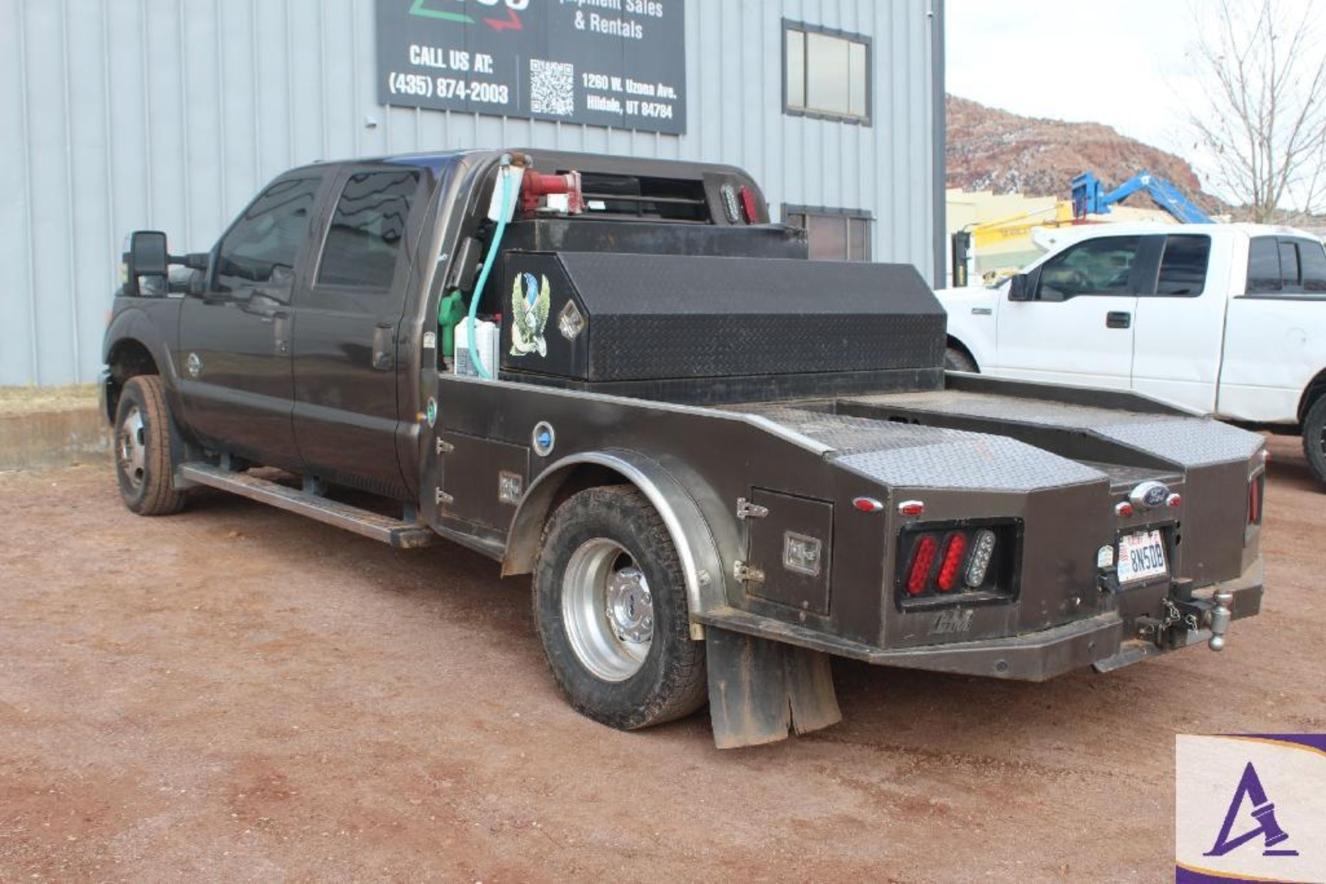 2015 Ford F350 4X4 Flatbed Pickup Truck - Image 3 of 29