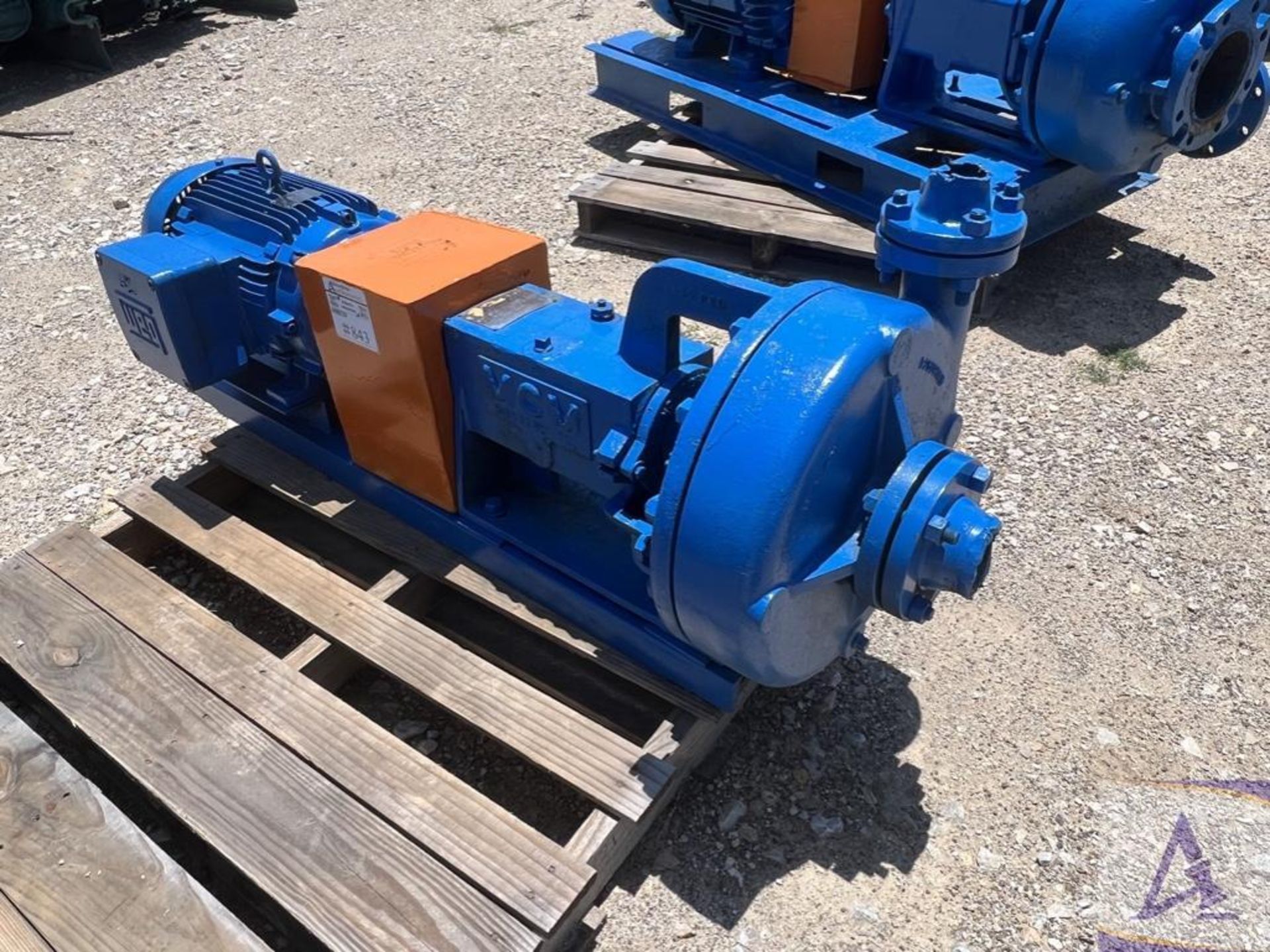 MCM 2" x 3" x 13" Centrifugal Pump with WEG 20HP Electric Motor - Image 11 of 20