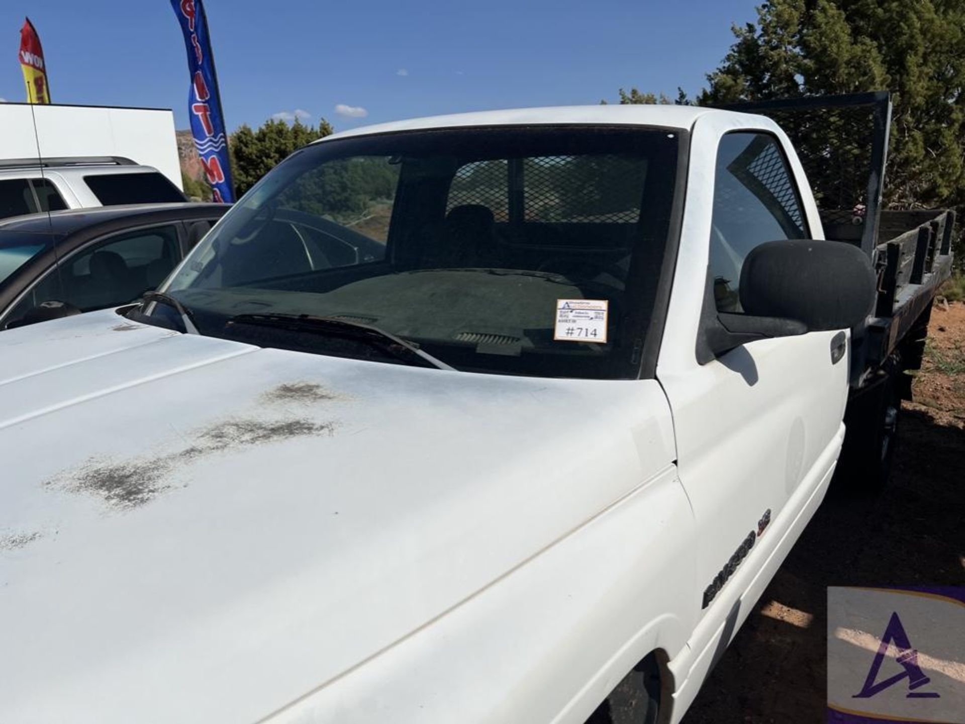 1999 Dodge Ram 2500 Flatbed Pickup - Image 12 of 32