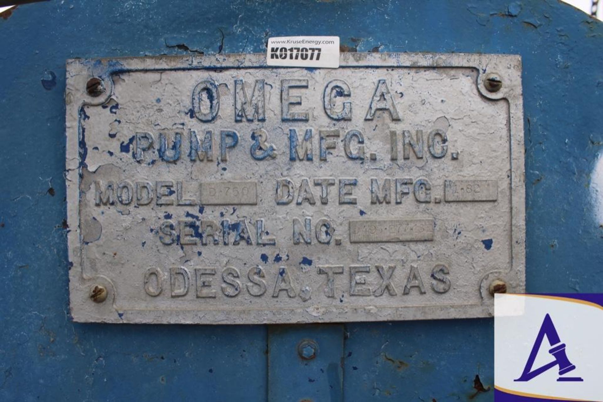 Omega 750 Triplex Mud Pump - Image 15 of 18