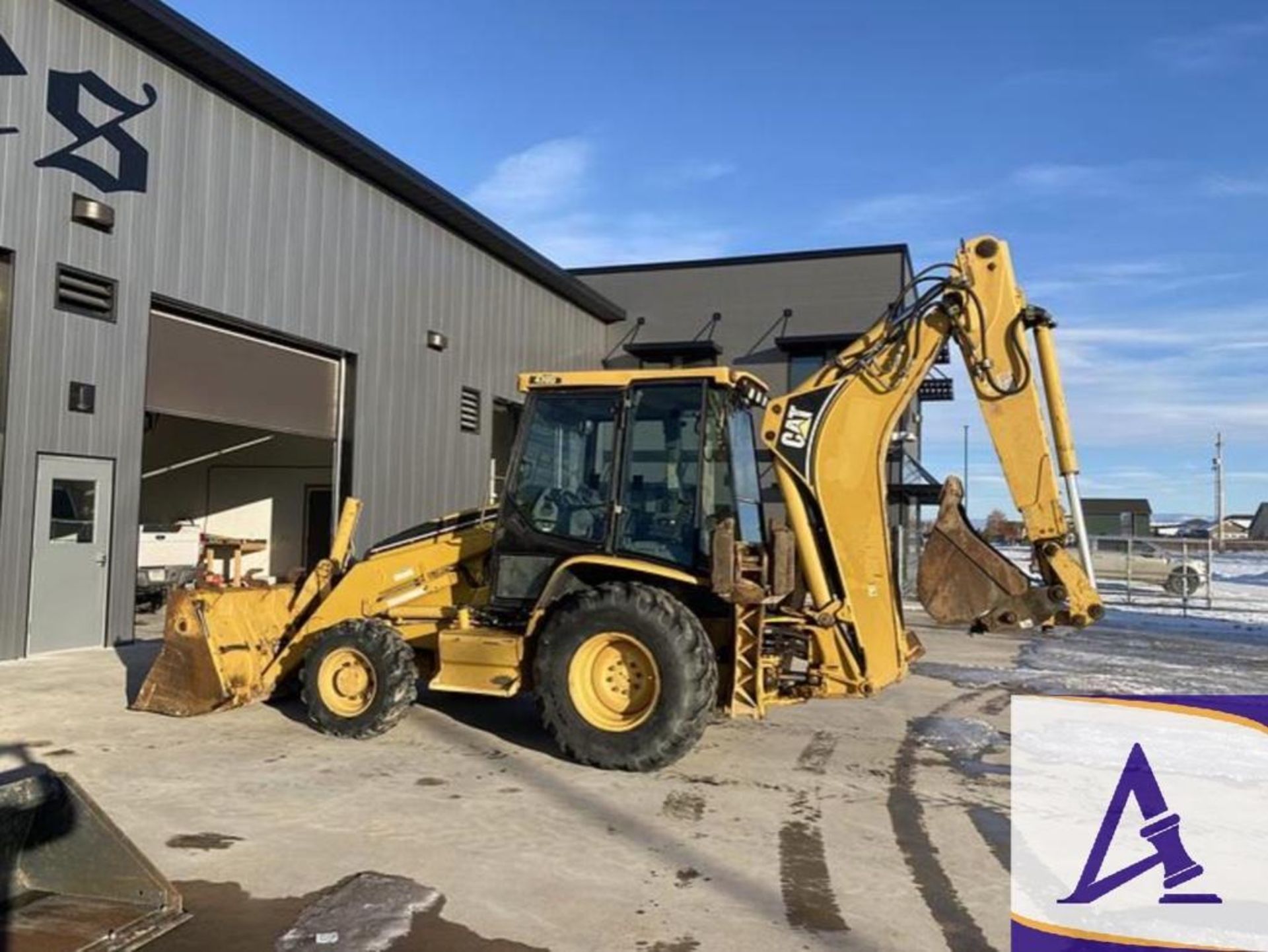 2003 CAT 4X4 230D Backhoe, 98HP, Clam Shell Bucket, 4,900 Hours! - Image 3 of 16