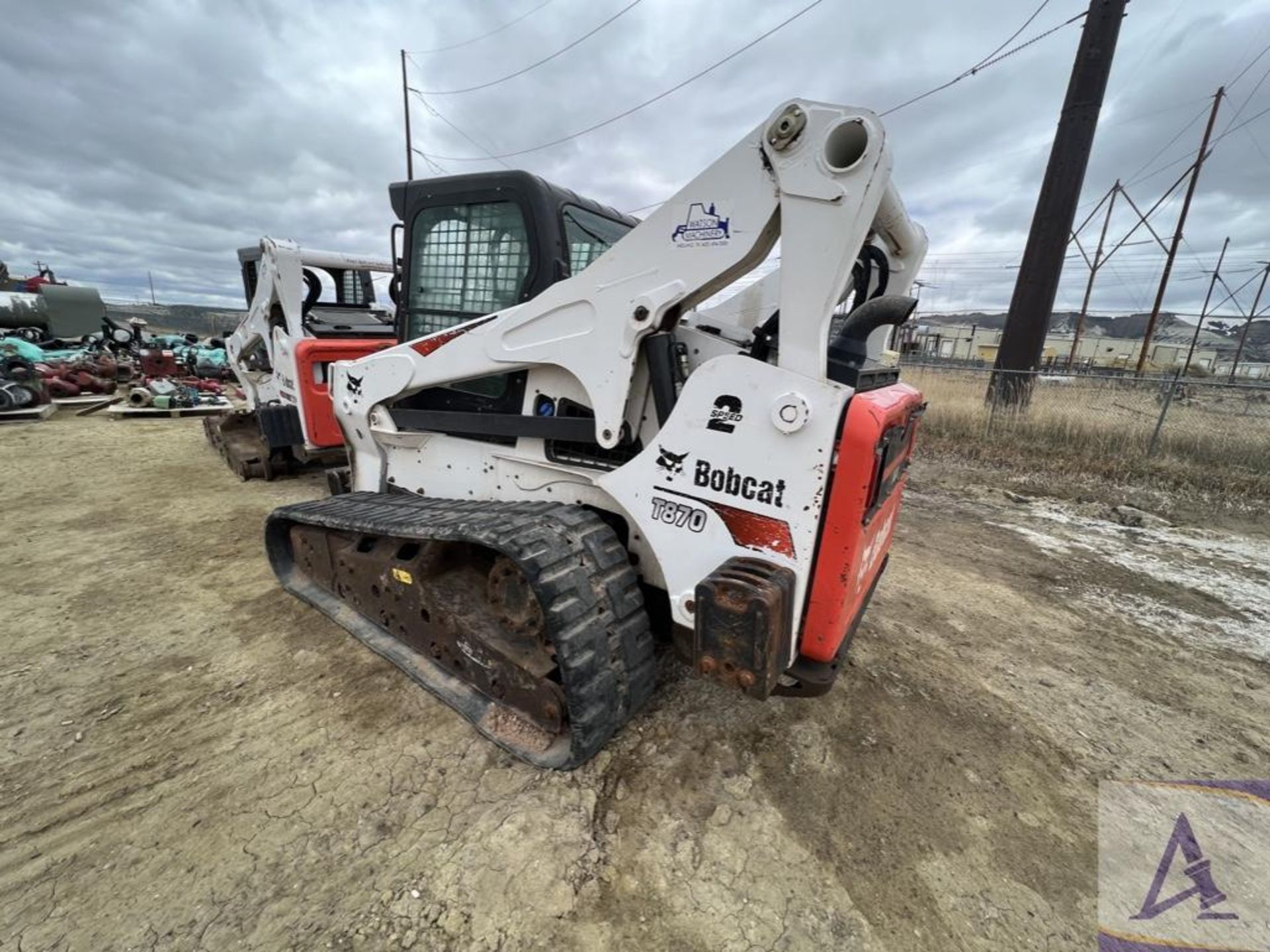 2017 Bobcat Model T870 Skid Steer - Image 8 of 28