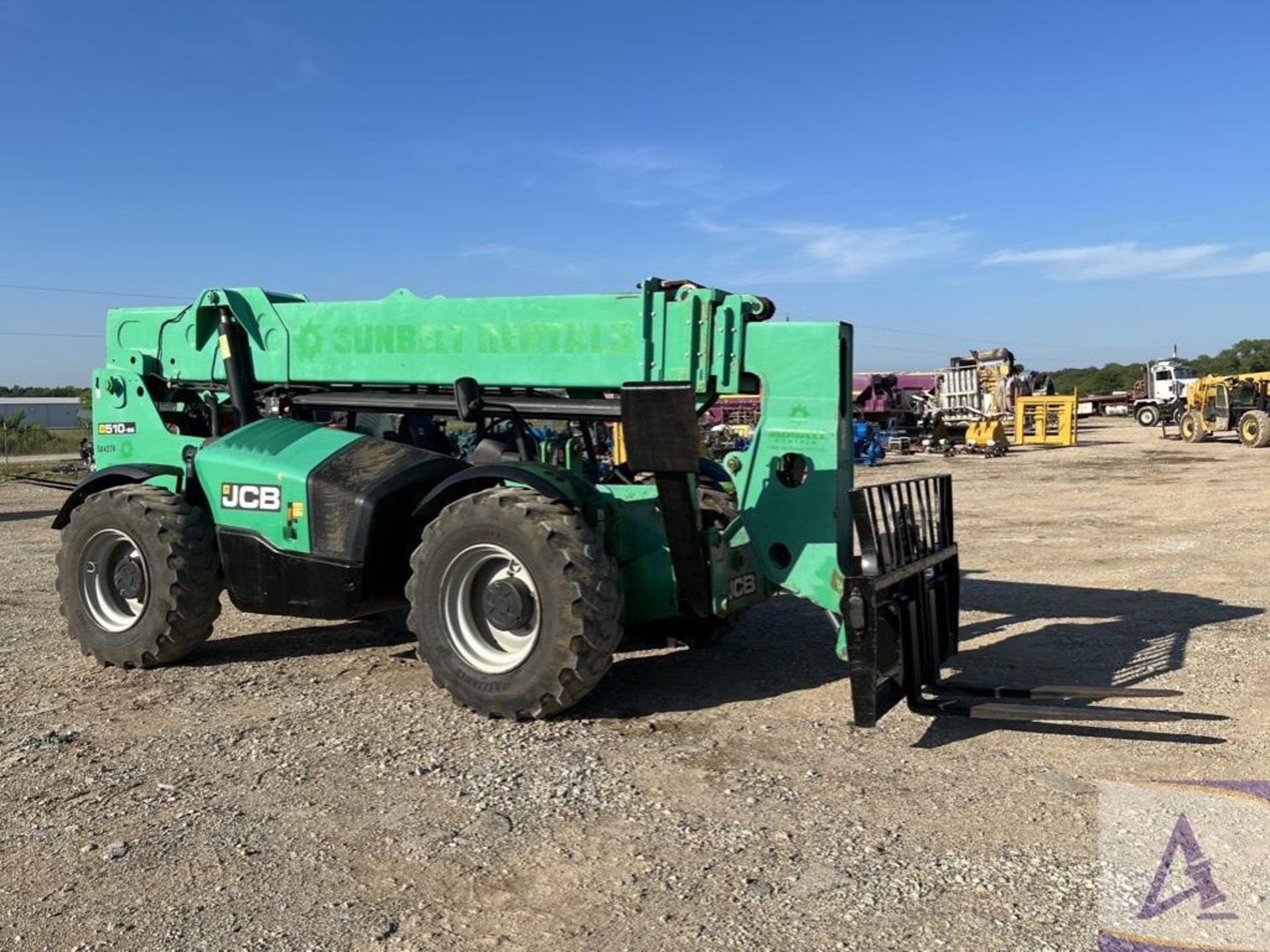 2014 JCB 510-36 Telehandler, 10,000# Lift Capacity, 55' Reach, 4,172 Hours!