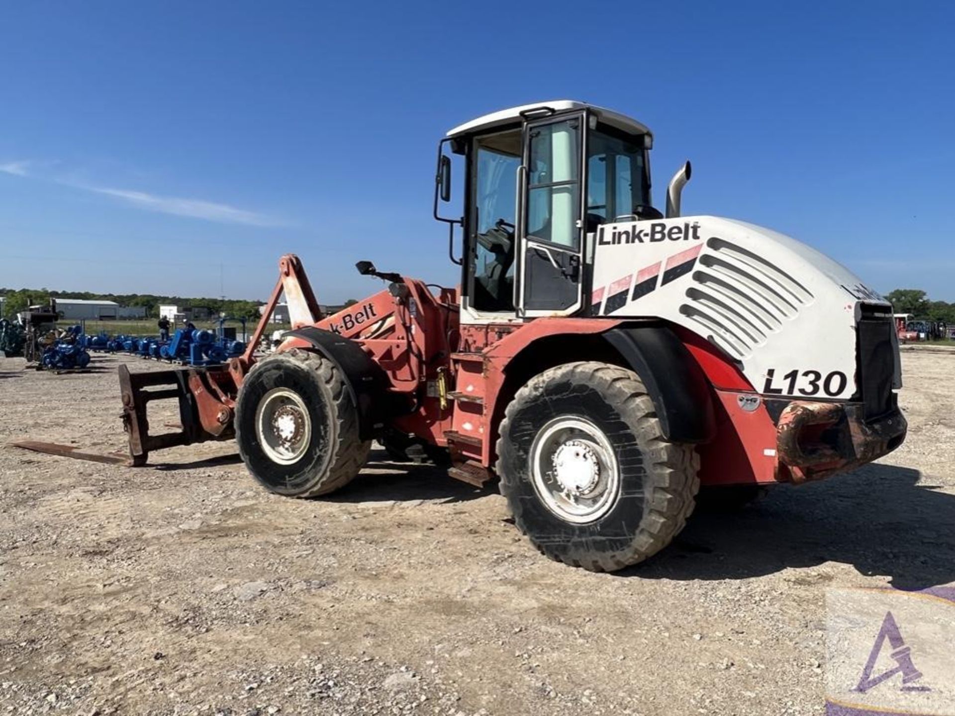 Link-Belt L130 Articulating Wheel Loader, Forks, EROPS - Clean Machine! - Image 3 of 23