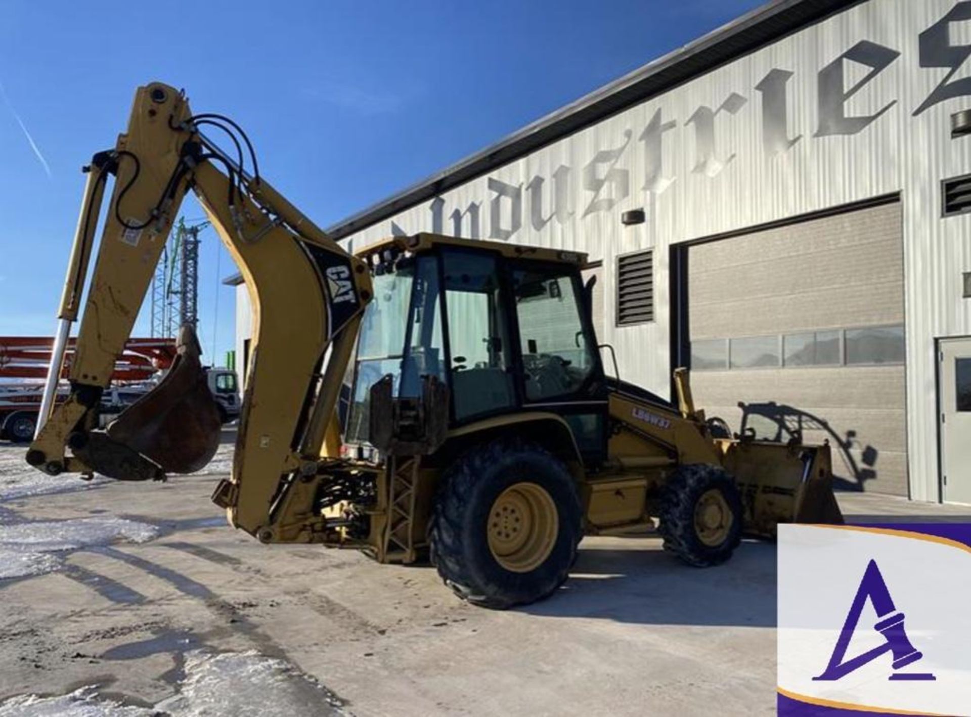 2003 CAT 4X4 230D Backhoe, 98HP, Clam Shell Bucket, 4,900 Hours! - Image 10 of 16