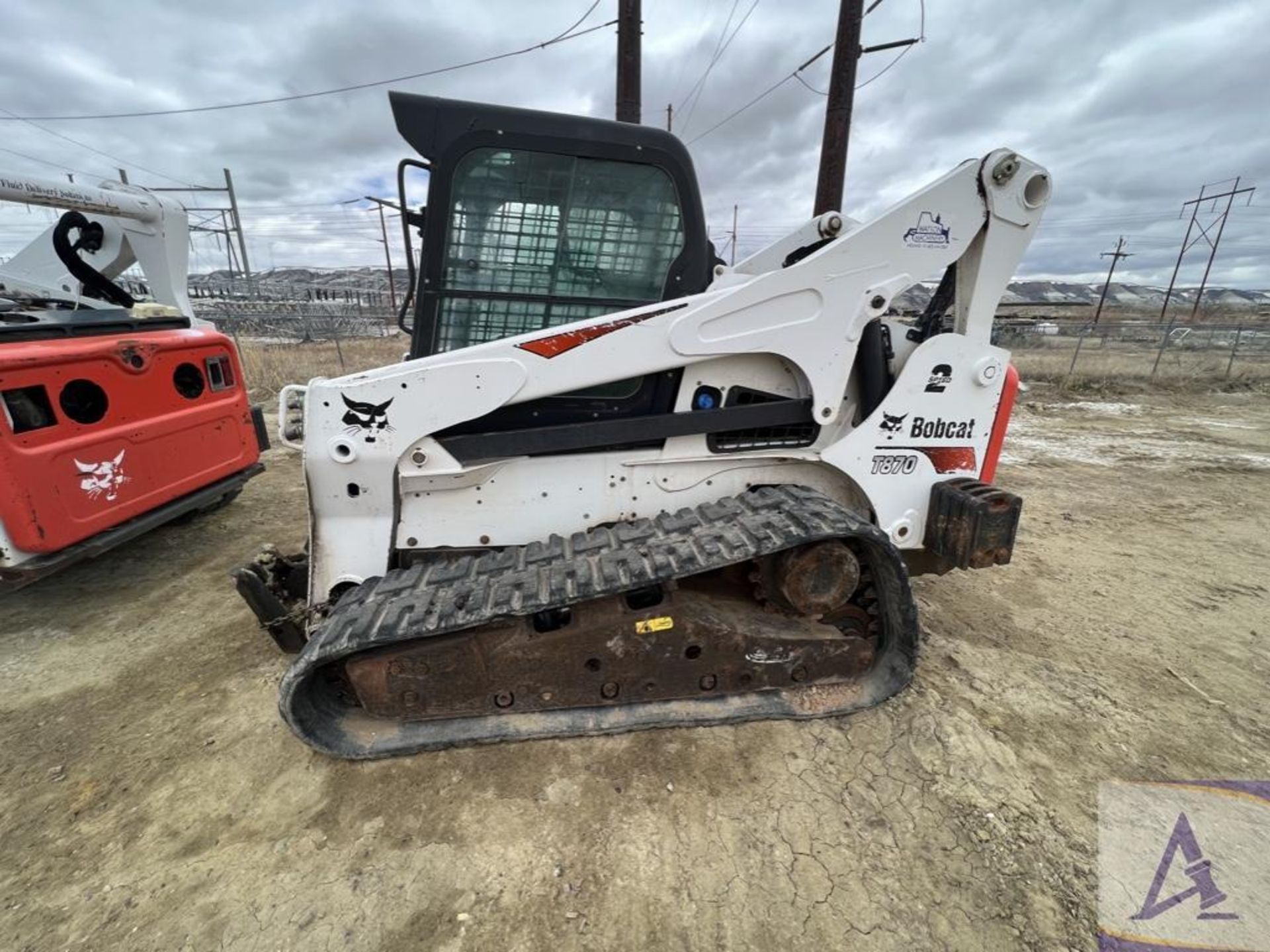 2017 Bobcat Model T870 Skid Steer - Image 10 of 28