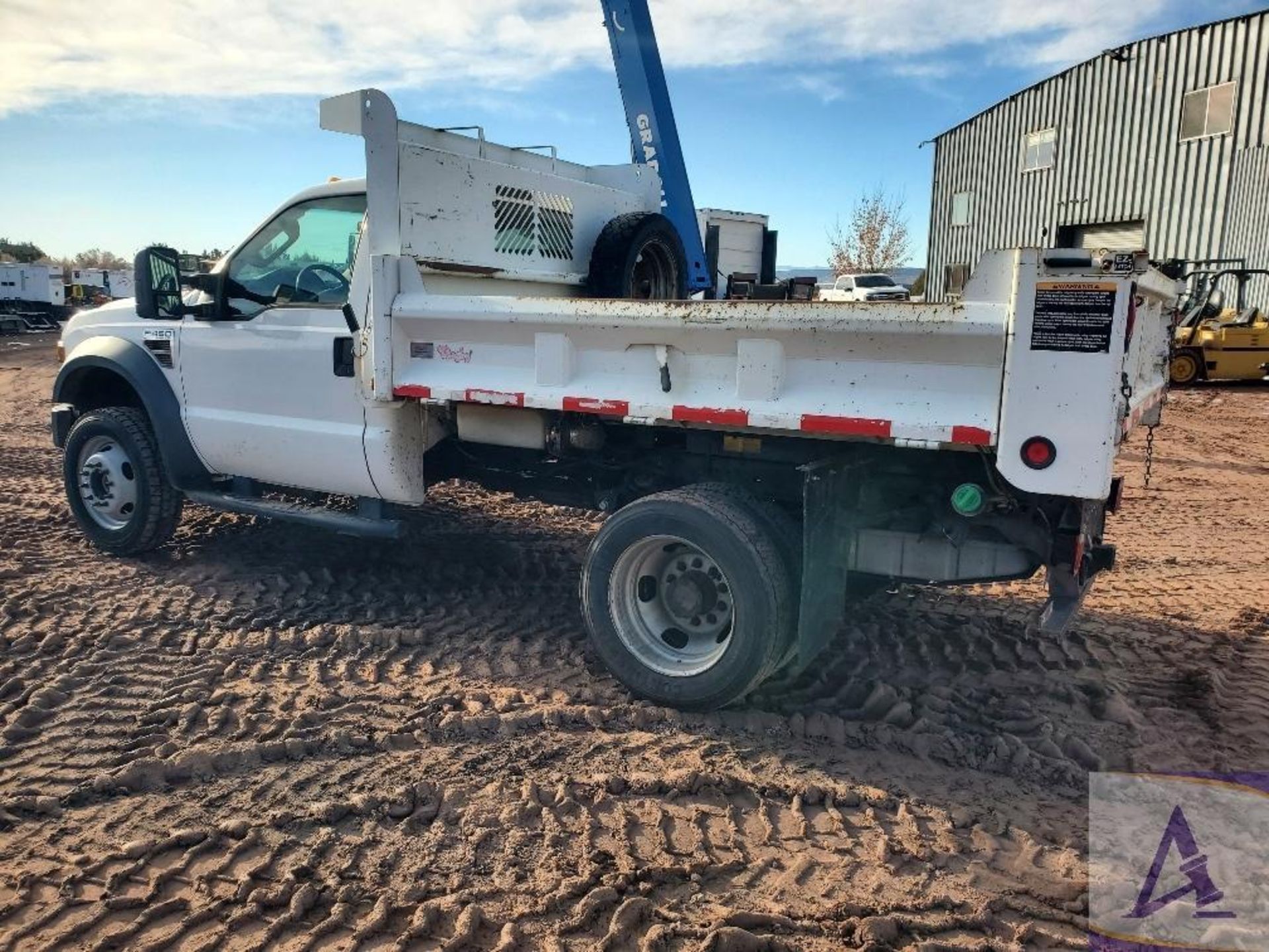 2008 Ford F-450 4X4 Dump Truck - Image 10 of 54