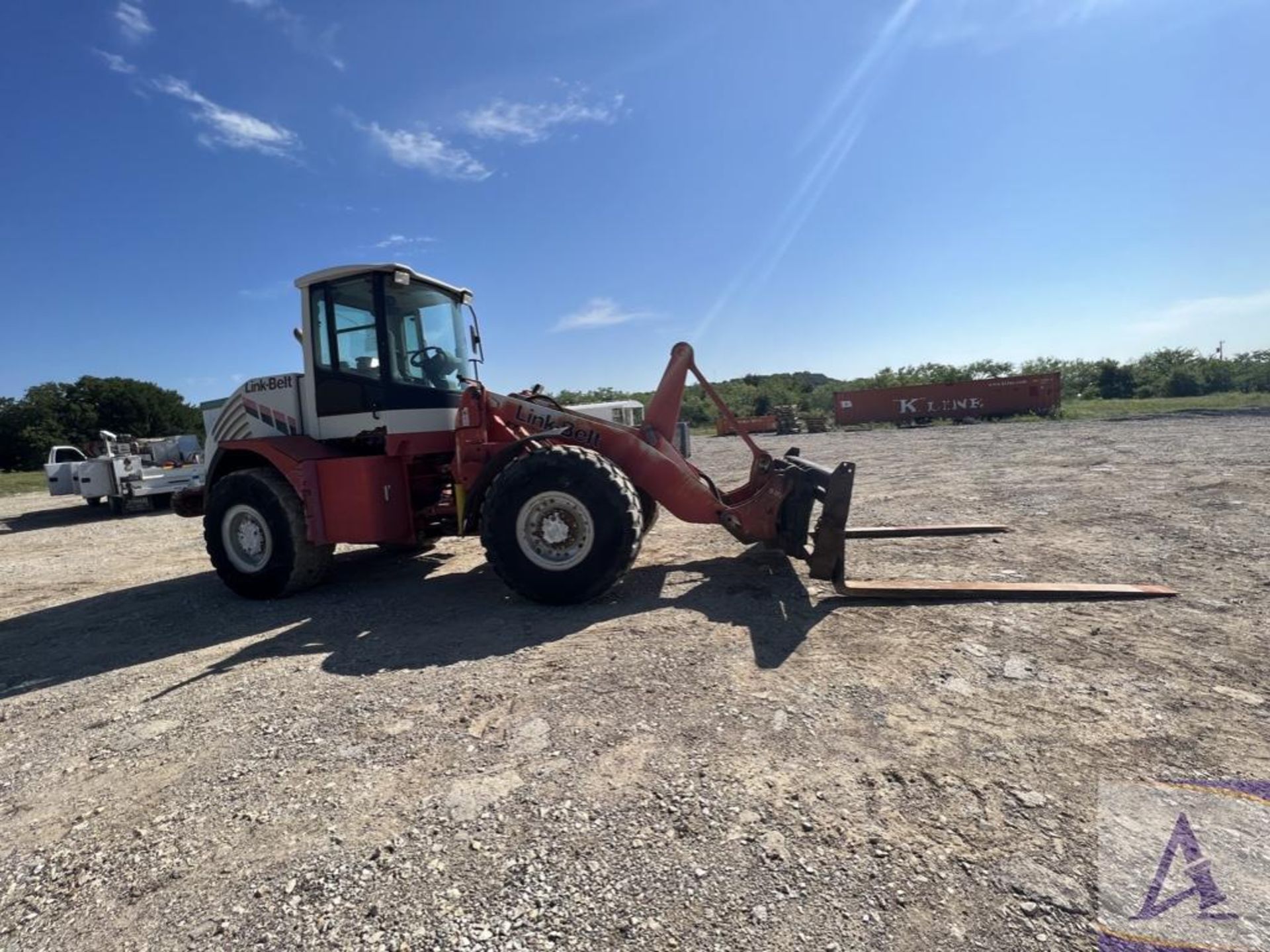 Link-Belt L130 Articulating Wheel Loader, Forks, EROPS - Clean Machine! - Image 5 of 23