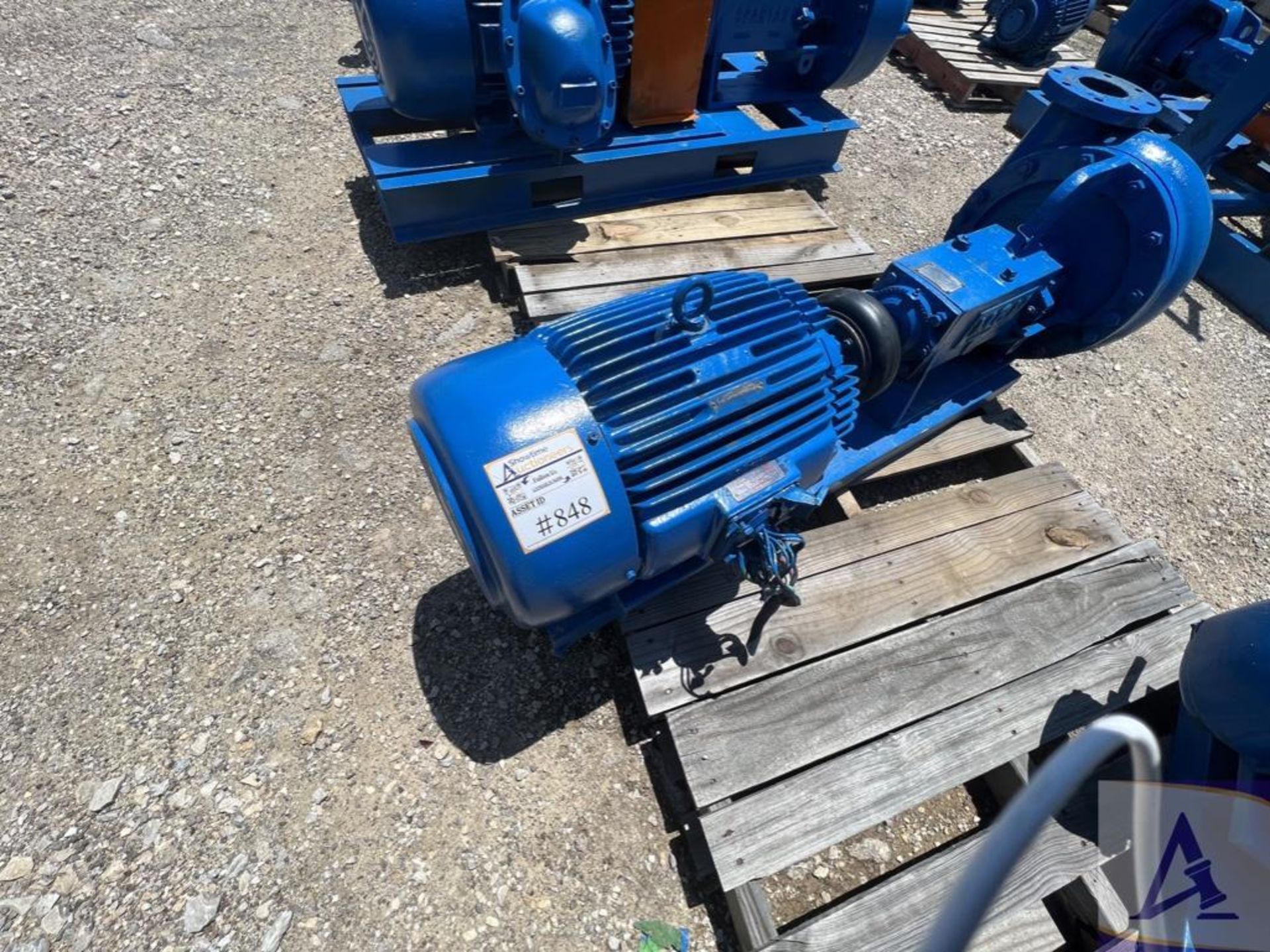 MCM 4 x 5 x 14 Centrifugal Pump with 20HP Electric Motor - Image 19 of 26